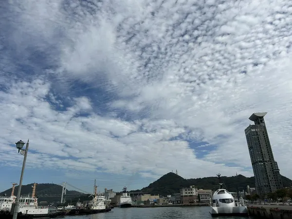 門司港 港内の景色